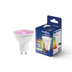 Nordlux Smart LED Spot GU10 PAR16 Clear 4.7W 380lm 100D - 822-865 Tunable White + RGB | Dimmable