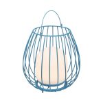 Nordlux Table Lamp Jim To-Go Portable Battery Blue 3W 300lm - 827 Extra Warm White | 3-Step Dimmable 