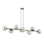 Emibig Pendant Rossi Steel Black | Suitable for 8x E14 - Max 10W