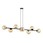 Emibig Pendant Rossi Steel Black | Suitable for 8x E14 - Max 10W