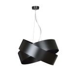 Emibig Pendant Vieno Steel Black | Suitable for 2x E27 - Max 15W