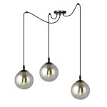 Emibig Pendant Gigi Steel Black | Suitable for 3x E14 - Max 10W
