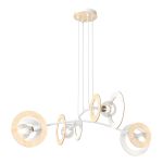 Emibig Pendant Skiva Steel White | Suitable for 4x E27 - Max 15W
