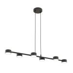 Emibig Pendant Megara Steel Black | Suitable for 6x GX53 - Max 12W