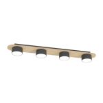 Emibig Ceiling Light Diaz Steel Black | Suitable for 4x GX53 - Max 12W