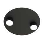 Emibig Ceiling Light Bolx Steel Black | Suitable for 2x GX53 - Max 12W