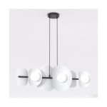 Emibig Pendant Elementi Steel Grey | Suitable for 6x G9 - Max 8W