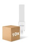 Multipack 10x Noxion Lucent PL-S LED 2.8W - 840 Cool White | 2-Pin - Replaces 5W