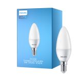 Philips Corepro LED Candle E14 Frosted 5W 470lm - 865 Daylight | Replaces 40W