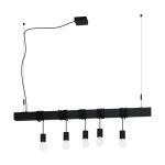 Eglo Pendant Townshend-B Steel Black | IP20 - Suitable for 5x E27 