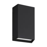 Eglo Wall Light Spongano Aluminium Black 5W 600lm - 830-840-850-865 CCT | IP65