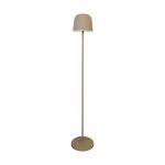 Eglo Floor Lamp Mannera-L Aluminium Sanded 4W 440lm - 824-830-840 CCT | IP54 - 3-Step Dimmable