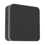 Eglo Wall Light Pedersano Aluminium Black 8W 800lm - 827-840-865 CCT | IP44