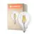 Ledvance Classic LED E27 Globe Filament Clear 11W 1521lm - 940 Cool White | Best Colour Rendering - Dimmable - Replaces 100W