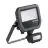 Ledvance LED Floodlight Aluminium Black 8W 1200lm 100D - 840 Cool White | IP65 - Motion And Light Sensor - Symmetrical
