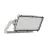 Ledvance LED Floodlight Max Radial 25 Aluminium Grey 600W 85300lm 25d - 830 Warm White | IP66 - Symmetrical