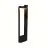 Ansell LED Pedestal Lamp Arco Graphite 11W 468lm - 840 Cool White | 60cm - IP54