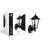 D'Lite Wall Light Helora Black | IP44 - Suitable for 1x E27 - Motion Sensor