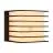 Nordlux Fluctus Wall Light Metal Black | Suitable for E27