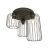 Emibig Ceiling Light Barn Steel Black | Suitable for 3x E27 - Max 15W