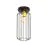 Emibig Ceiling Light Barn Steel Black | Suitable for 1x E27 - Max 15W