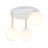 Emibig Ceiling Light Dolce Steel White | Suitable for 3x E14 - Max 10W