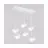 Emibig Pendant Ritual Steel White | Suitable for 6x G9 - Max 8W