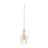 It's about RoMi Pendant Brussels Glass Gold | Suitable for 1x E14 
