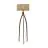 Good&Mojo Floor Lamp Java Bamboo Brown | Suitable for 1x E27 
