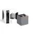 D'Lite Wall Light Nova Aluminium Grey Up & Down 4.9W 480lm - 830 Warm White | IP54 - Adjustable Beam Angle
