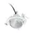 Philips LED Spot Greenspace Accent Elbow Aluminium White 30.5W 2700lm 36D - 822 Extra Warm White | 163mm - IP20 - Interact Dimmable