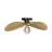 Eglo Ceiling Light Siruela Steel Black | IP20 - Suitable for 1x E27 