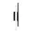 Eglo Wall Light Serricella Steel Black 4W 550lm - 830 Warm White | IP44