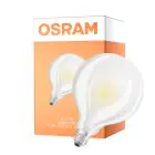 Osram LED Superstar E27 Globe Filament Frosted 11W 1521lm - 940 Cool White | Best Colour Rendering - Replaces 100W