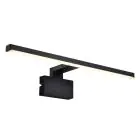 Nordlux Marlee 50 Wall Light Metal Black 8.9W 800lm - 930 Warm White | IP44 - Best Colour Rendering