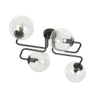 Emibig Ceiling Light Brendi Steel Black | Suitable for 4x E14 - Max 10W