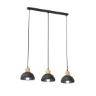 Emibig Ceiling Light Seco Steel Black | Suitable for 2x E27 - Max 15W