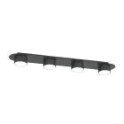 Emibig Ceiling Light Diaz Steel Black | Suitable for 4x GX53 - Max 12W