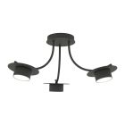 Emibig Ceiling Light Enso Steel Black | Suitable for 3x GX53 - Max 12W