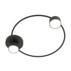 Emibig Ceiling Light Lucio Steel Black | Suitable for 2x GX53 - Max 12W
