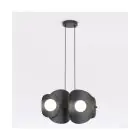 Emibig Pendant Elementi Steel Black | Suitable for 4x G9 - Max 8W