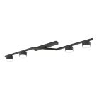 Emibig Ceiling Light Skan Steel Black | Suitable for 4x GX53 - Max 12W
