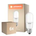 Multipack 6x Osram LED Superstar E27 Linear Frosted 11W 1050lm - 940 Cool White | Best Colour Rendering - Dimmable - Replaces 75W