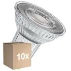 Multipack 10x Ledvance LED Reflector GU10 PAR16 2.4W 230lm 36D - 930 Warm White Warm White| Dimmable - Replaces 35W