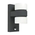Eglo Wall Light Atollari Aluminium Anthracite 4W 360lm - 830 Warm White | IP44