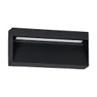 Eglo Wall Light Maruggio Aluminium Black 4W 520lm - 830-840-850-865 CCT | IP65