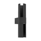 Eglo Wall Light Montelauro Aluminium Black 7W 800lm - 865 Daylight | IP65