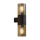Eglo Wall Light Cropani Black | IP54 - Suitable for 1x E27
